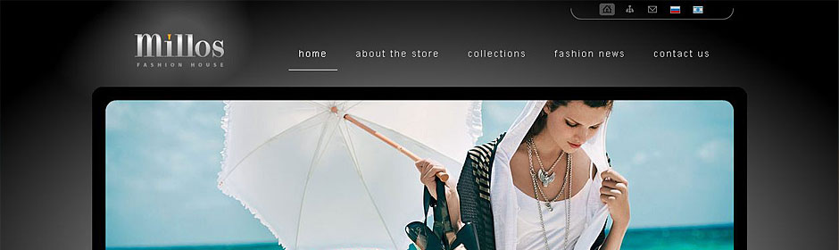Site for Millos Fashion House